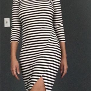 Cute black and white dress